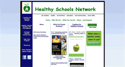 Desktop Screenshot of healthyschools.org
